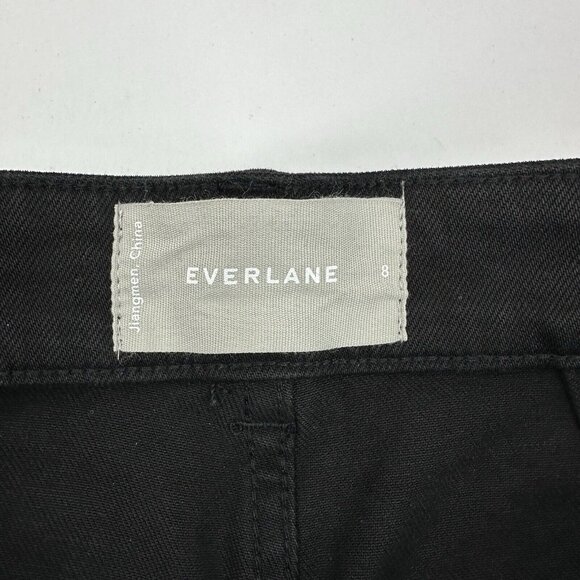 Everlane Women’s NWT Black The‎ Straight-Leg Crop Minimalist Jean 8/W30/L26.1 - Picture 6 of 14